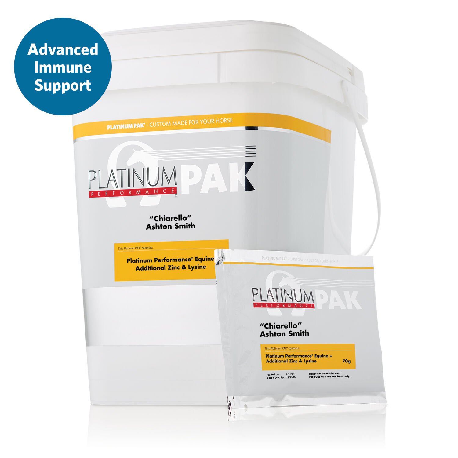 Platinum Performance Equine + Additional Zinc and Lysine PAK