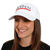 White Unstructured Hat