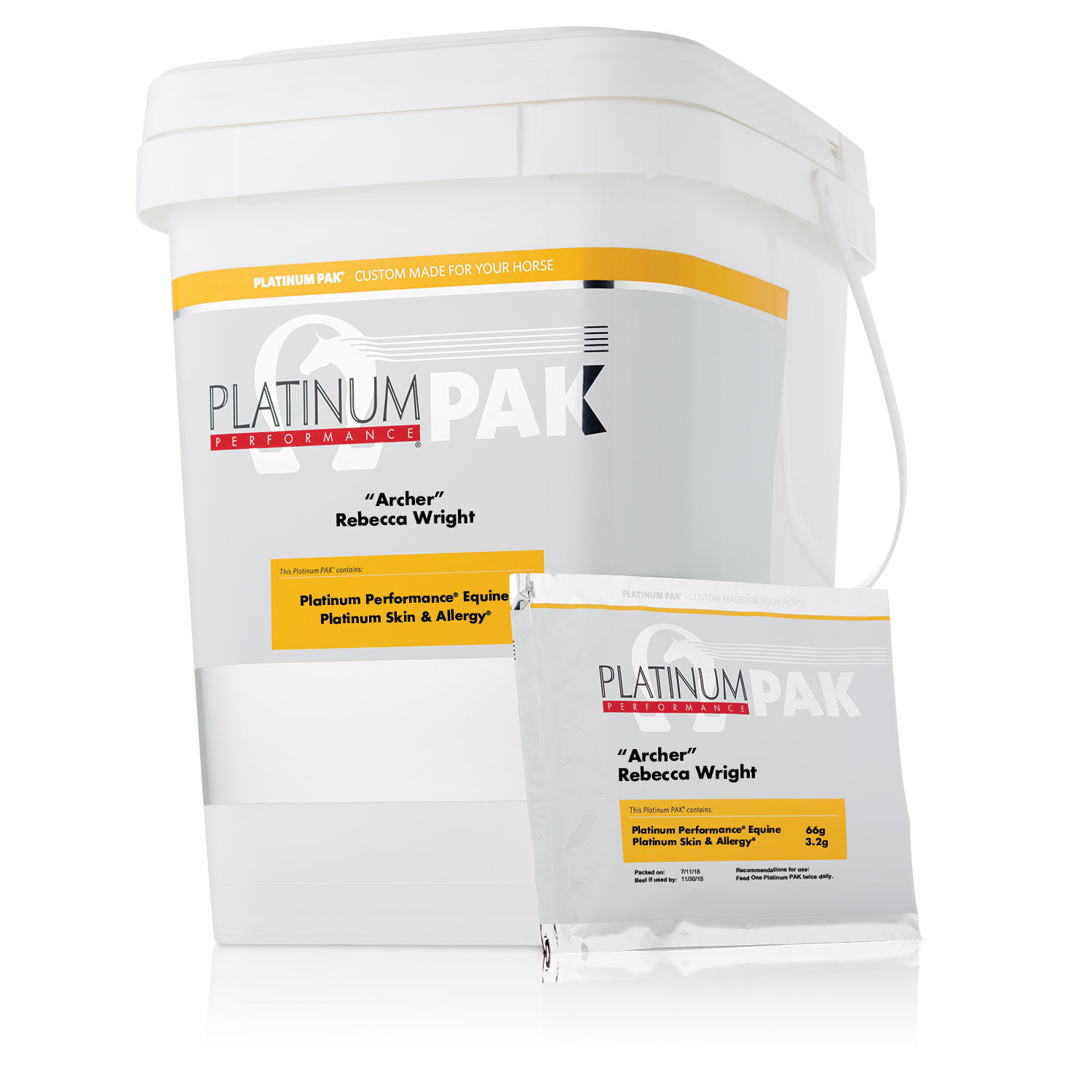 Platinum Performance Equine + Platinum Skin & Allergy | Platinum PAK