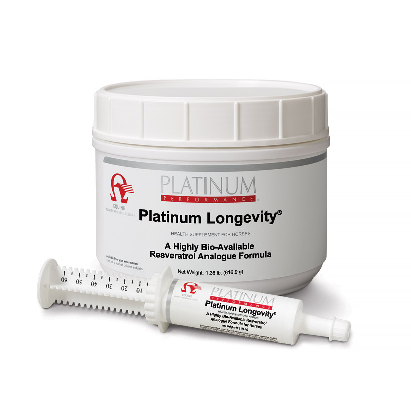 Platinum Longevity supplement container