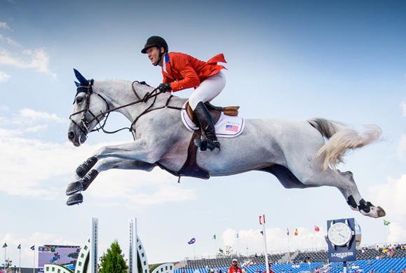 jumping horse