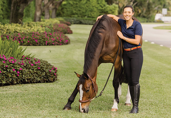 transitioning imported horses