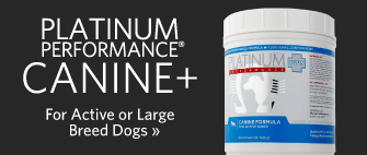 Platinum Performance® Canine Plus, for active or large breed dogs