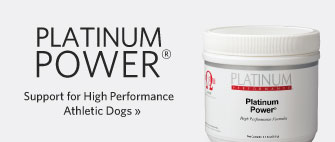 Platinum Power®, Support for high performance athletic dogs