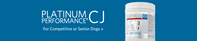 Platinum Performance® Canine CJ, for competitive or senior dogs