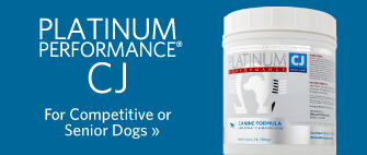 Platinum Performance® Canine CJ, for competitive or senior dogs