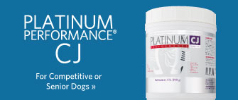 Platinum Performance® Canine CJ, for competitive or senior dogs