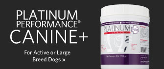 Platinum Performance® Canine Plus, for active or large breed dogs