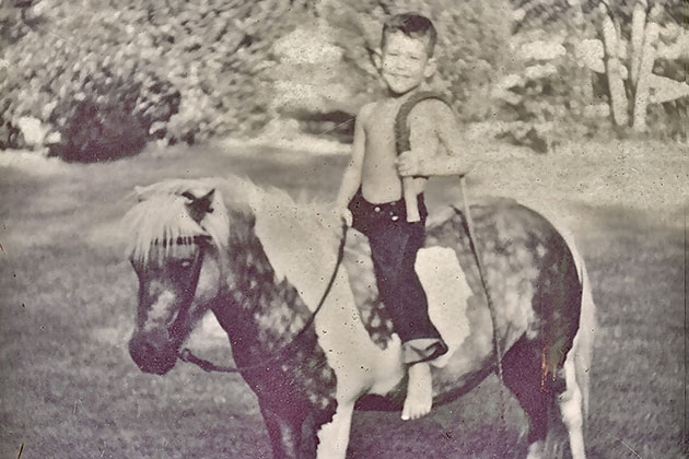 Lyle Lovett childhood photo